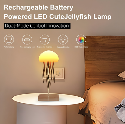 Jellyfish Shape Led Mood Light Lamp